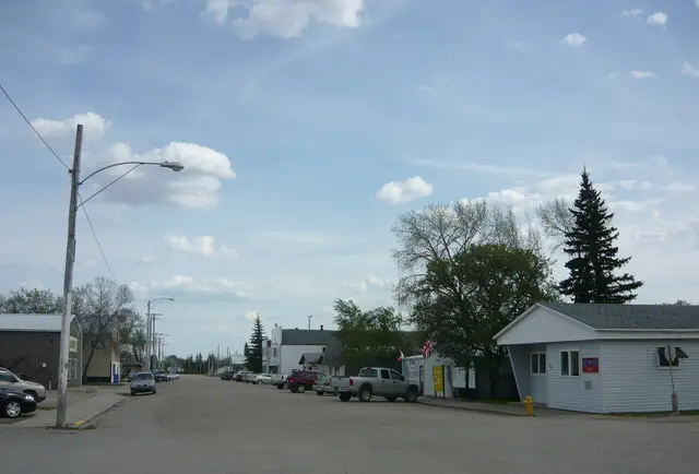 Aspen Street, the main business street